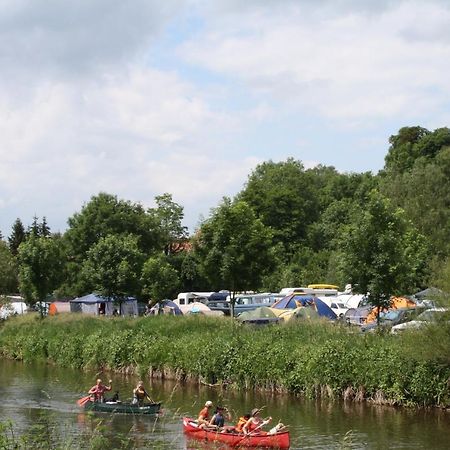 Ferienwohnungen Am Campingplatz Trendelburg Esterno foto
