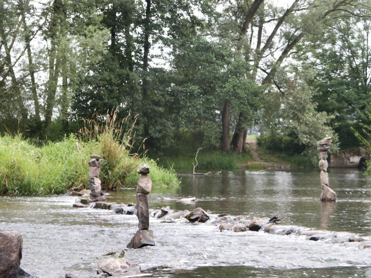 Ferienwohnungen Am Campingplatz Trendelburg Esterno foto