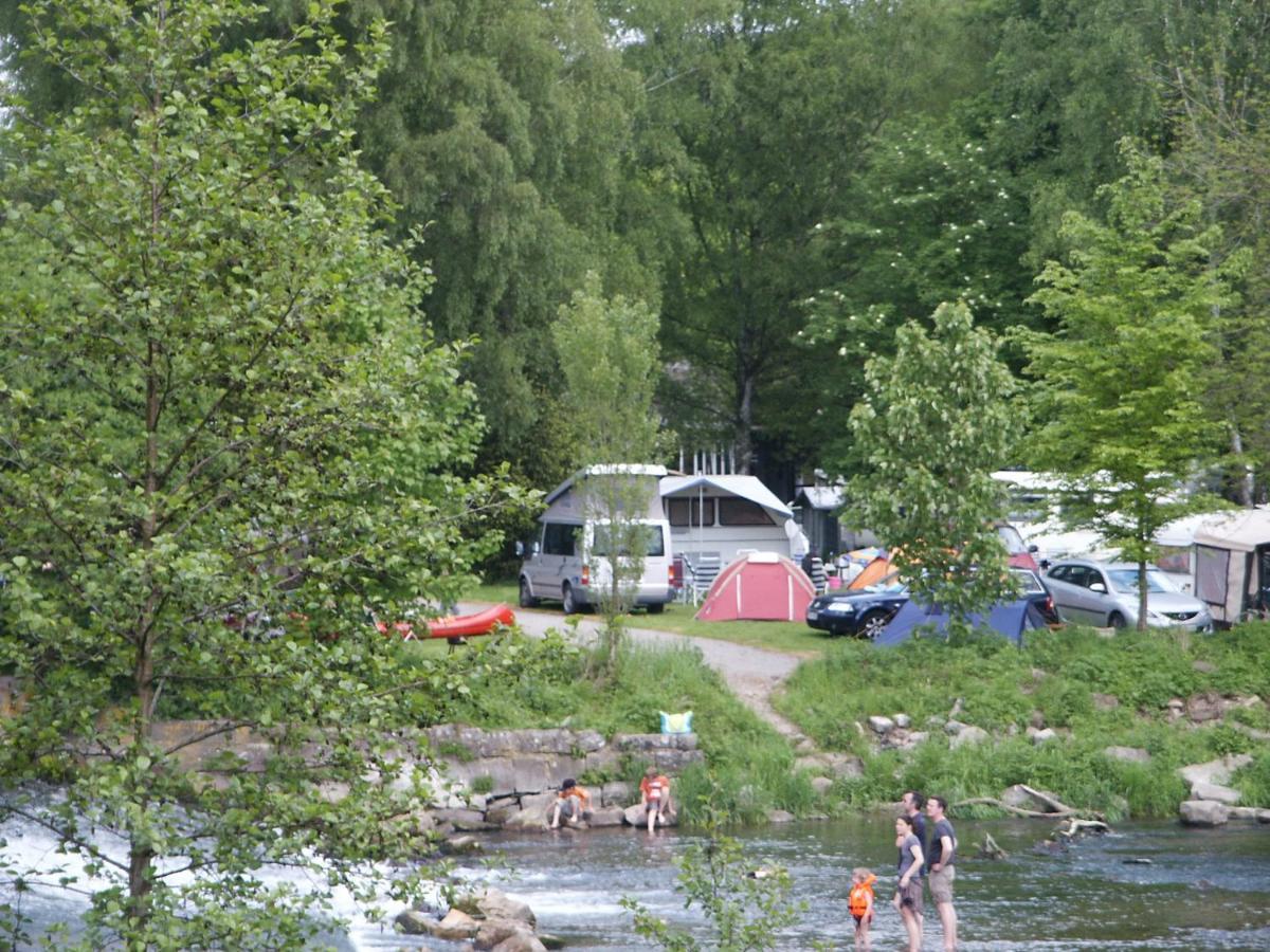 Ferienwohnungen Am Campingplatz Trendelburg Esterno foto